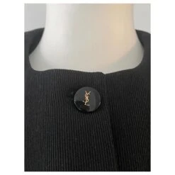 Yves Saint Laurent Jacket Bleu Marine 12 Yves Saint Laurent Jacket Bleu Marine -Yves Saint Laurent 648668 5