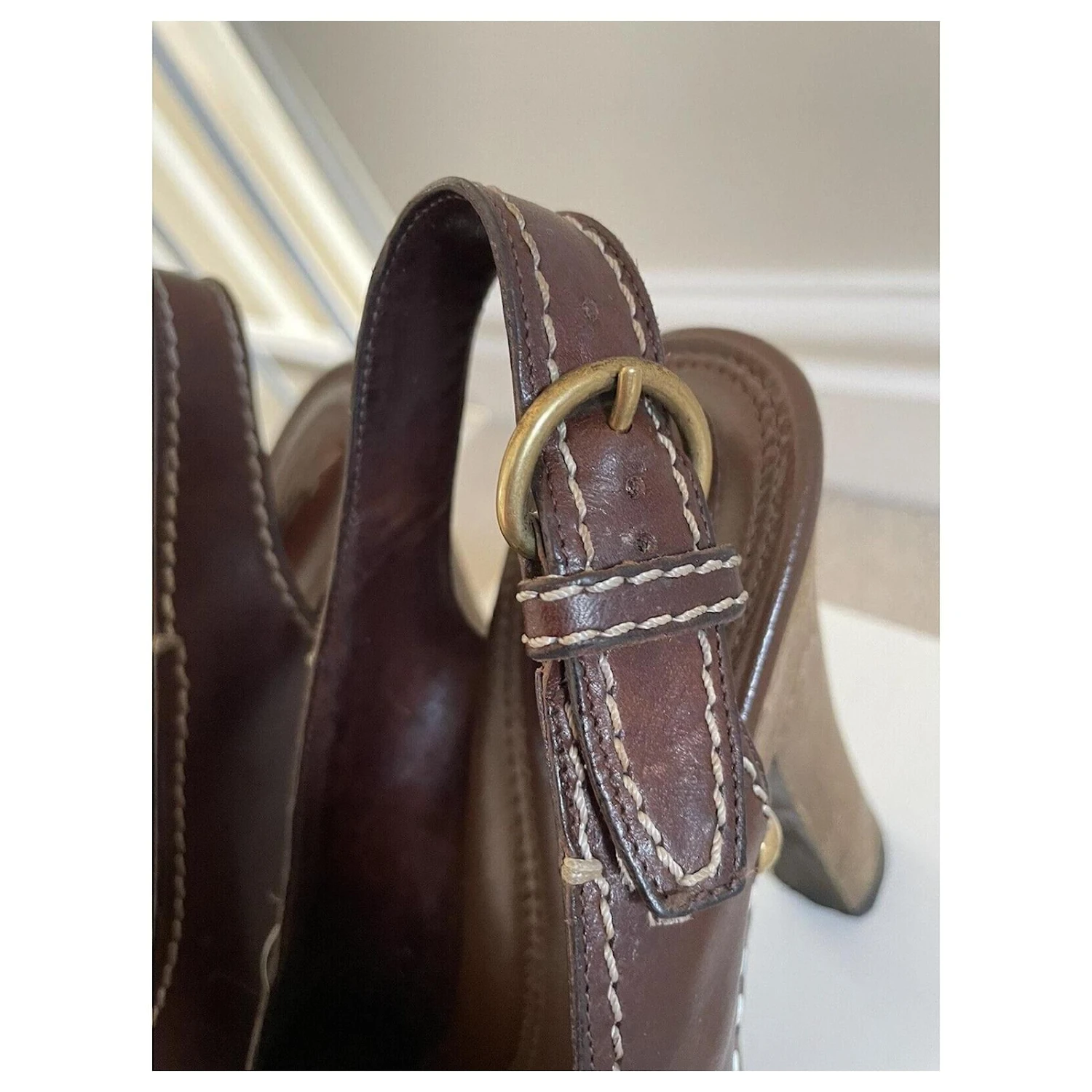 Yves Saint Laurent Escarpins YSL Ebene Apache En Chêne Marron 12 Yves Saint Laurent Escarpins YSL Ebene Apache En Chêne Marron – Image 10