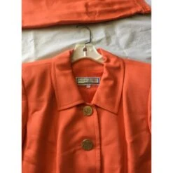 Yves Saint Laurent Tailleur Jupe Corail -Yves Saint Laurent 64998 3