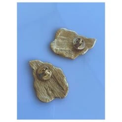 Yves Saint Laurent Set De 2 Pin’s Doré -Yves Saint Laurent 659700 4