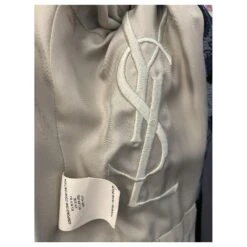 Yves Saint Laurent Manteau Rive Gauche Waterfall Jacket F/W 2004 Bleu -Yves Saint Laurent 660276 7