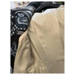 Yves Saint Laurent Manteau Rive Gauche Waterfall Jacket F/W 2004 Bleu -Yves Saint Laurent 660276 8