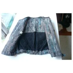 YVES SAINT LAURENT Veste Sans Manches TBE Multicolore -Yves Saint Laurent 660494 6