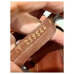 Yves Saint Laurent Sandales Compensées Vintage YSL De La Série Tribute Marron Chataigne -Yves Saint Laurent 664550 5