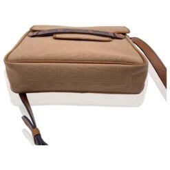 Yves Saint Laurent Sac Bandoulière Messager Vintage En Toile Beige 10 Yves Saint Laurent Sac Bandoulière Messager Vintage En Toile Beige -Yves Saint Laurent 669293 3