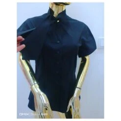 Yves Saint Laurent #yvessaintlourent#chemise#noire#38#36#s#m -Yves Saint Laurent 669537 5