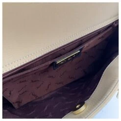 Yves Saint Laurent Cabas Vintage En Toile Brodée Beige -Yves Saint Laurent 672730 5