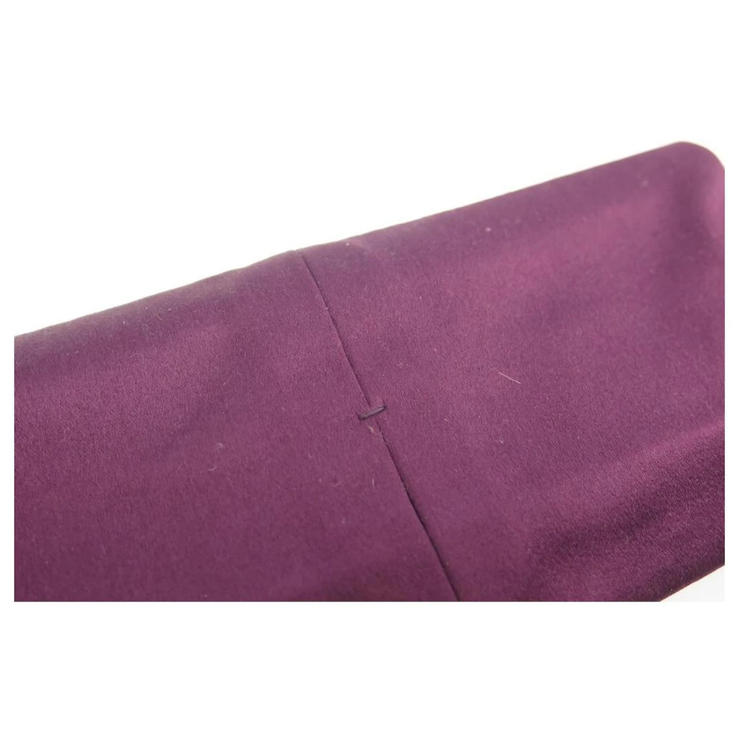 NEUF SAC POCHETTE A MAIN YVES SAINT LAURENT RIVE GAUCHE 001364 SATIN CLUTH Violet 7 NEUF SAC POCHETTE A MAIN YVES SAINT LAURENT RIVE GAUCHE 001364 SATIN CLUTH Violet – Image 5
