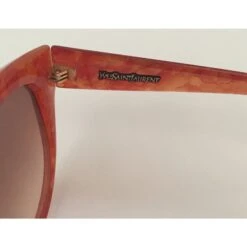 Yves Saint Laurent Lunettes De Soleil Vintage 70's Orange -Yves Saint Laurent 68532 4