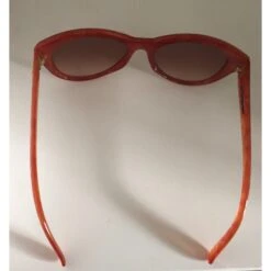 Yves Saint Laurent Lunettes De Soleil Vintage 70's Orange -Yves Saint Laurent 68532 6