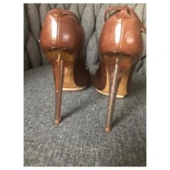 Yves Saint Laurent Talons Marron -Yves Saint Laurent 687342 3