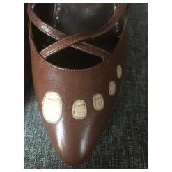 Yves Saint Laurent Talons Marron -Yves Saint Laurent 687342 4