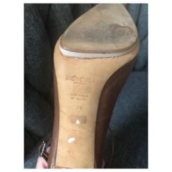 Yves Saint Laurent Talons Marron -Yves Saint Laurent 687342 6