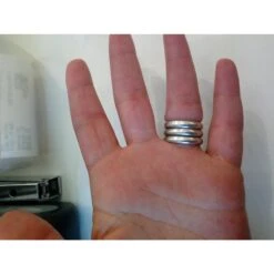 Yves Saint Laurent Bague Vintage Argenté -Yves Saint Laurent 69499 3 1