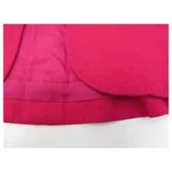 VINTAGE VESTE YVES SAINT LAURENT RIVE GAUCHE TAILLE 34 S COTON ROSE JACKET -Yves Saint Laurent 699594 5