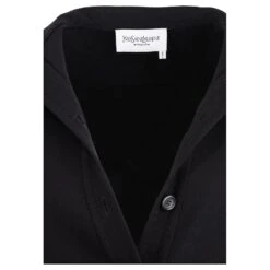 Yves Saint Laurent Veste De Style Coréen Noir -Yves Saint Laurent 702552 3