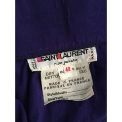 Yves Saint Laurent Jupes Bleu Marine 7 Yves Saint Laurent Jupes Bleu Marine -Yves Saint Laurent 70748 3