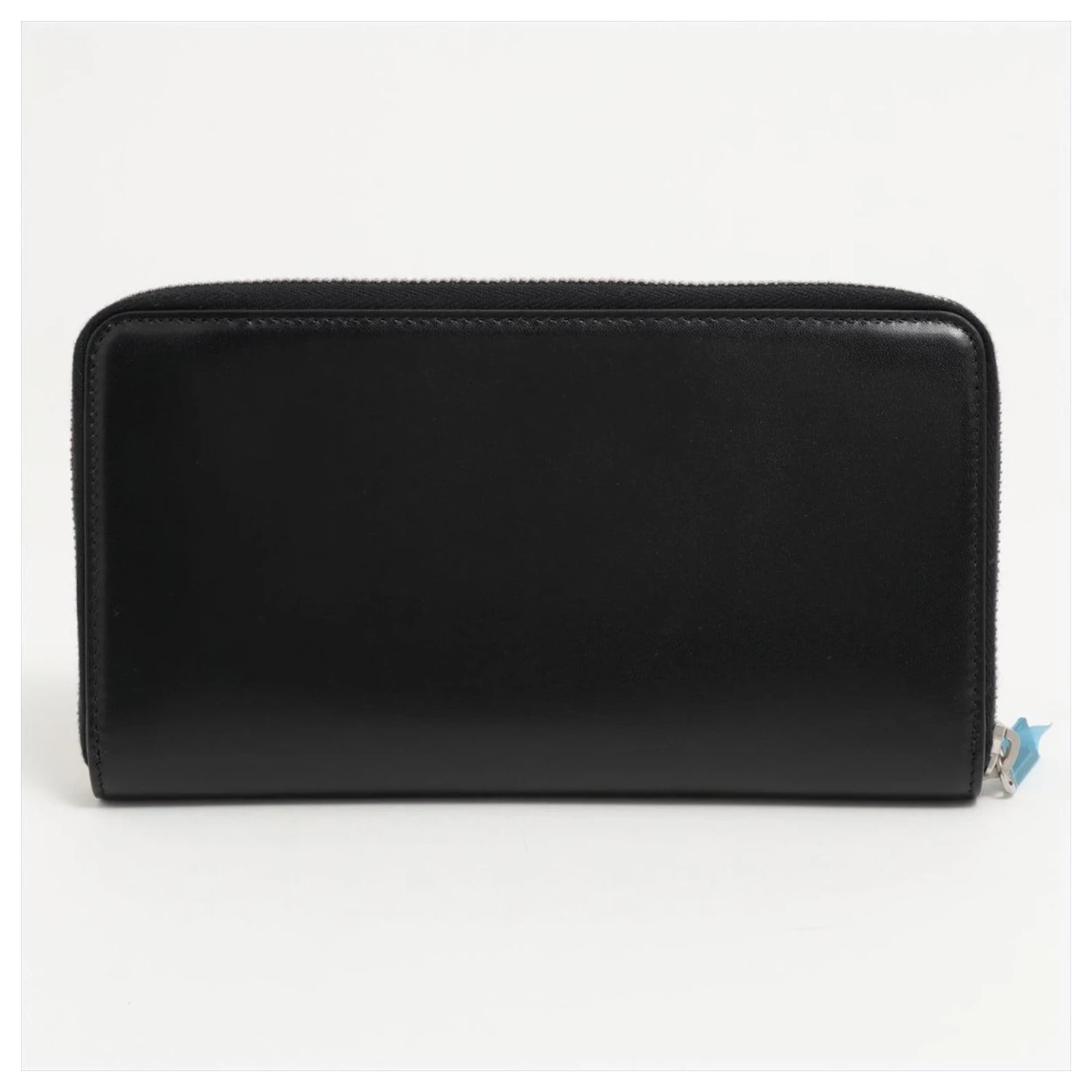 Yves Saint Laurent Portefeuille Zip Rond Paris Cuir Noir 4 Yves Saint Laurent Portefeuille Zip Rond Paris Cuir Noir – Image 2