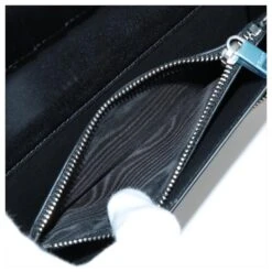 Yves Saint Laurent Portefeuille Zip Rond Paris Cuir Noir 15 Yves Saint Laurent Portefeuille Zip Rond Paris Cuir Noir -Yves Saint Laurent 719475 6