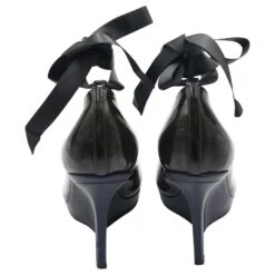 Yves Saint Laurent Escarpins Vernis Vert Foncé 12 Yves Saint Laurent Escarpins Vernis Vert Foncé -Yves Saint Laurent 720687 4