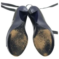 Yves Saint Laurent Escarpins Vernis Vert Foncé 13 Yves Saint Laurent Escarpins Vernis Vert Foncé -Yves Saint Laurent 720687 5