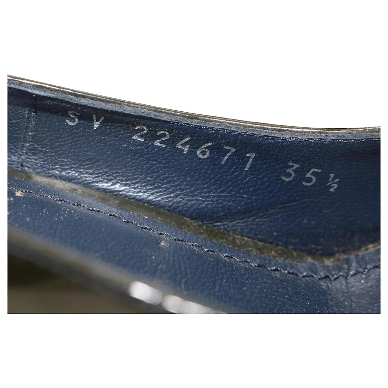 Yves Saint Laurent Escarpins Vernis Vert Foncé 8 Yves Saint Laurent Escarpins Vernis Vert Foncé – Image 6