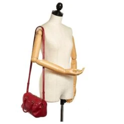 Yves Saint Laurent Sac De Sport En Cuir Classique 330958 Rouge -Yves Saint Laurent 733311 10