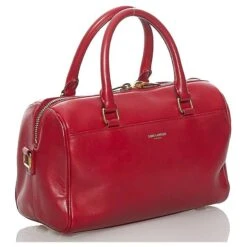 Yves Saint Laurent Sac De Sport En Cuir Classique 330958 Rouge -Yves Saint Laurent 733311 3