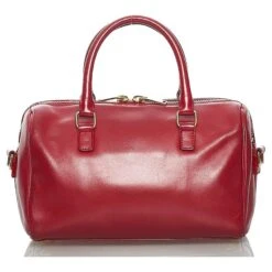 Yves Saint Laurent Sac De Sport En Cuir Classique 330958 Rouge -Yves Saint Laurent 733311 4