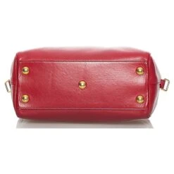 Yves Saint Laurent Sac De Sport En Cuir Classique 330958 Rouge -Yves Saint Laurent 733311 5