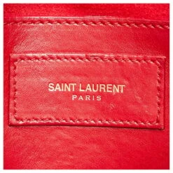 Yves Saint Laurent Sac De Sport En Cuir Classique 330958 Rouge -Yves Saint Laurent 733311 8