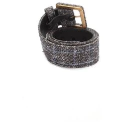 Yves Saint Laurent Ceinture Large En Tweed Multicolore -Yves Saint Laurent 734663 2