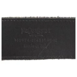 Yves Saint Laurent Ceinture Large En Tweed Multicolore -Yves Saint Laurent 734663 3