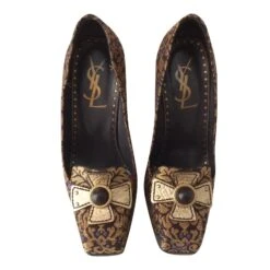 Yves Saint Laurent Mocassins Bronze -Yves Saint Laurent 73719 2
