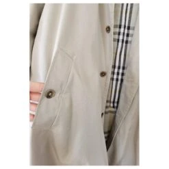 Yves Saint Laurent Trenchs Beige Kaki -Yves Saint Laurent 747715 5