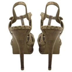 Yves Saint Laurent Escarpins Tribute En Peau De Serpent -Yves Saint Laurent 749365 4