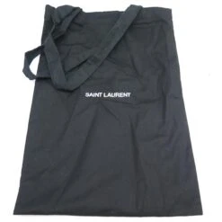 NEUF SAC A MAIN YVES SAINT LAURENT 669907 POCHETTE CUIR PYTHON NOIR POUCH -Yves Saint Laurent 750304 10