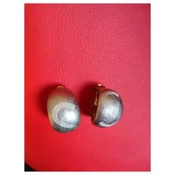 Yves Saint Laurent Boucles D'oreilles Clips Bijouterie Argentée 21 Yves Saint Laurent Boucles D'oreilles Clips Bijouterie Argentée -Yves Saint Laurent 757290 10