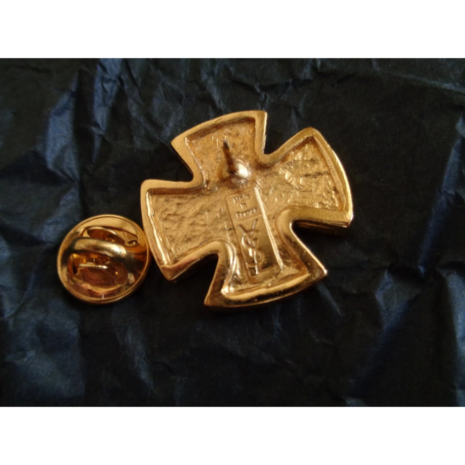 Yves Saint Laurent Broches Bleu 4 Yves Saint Laurent Broches Bleu – Image 2