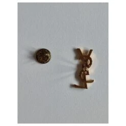 Yves Saint Laurent Broche YSL Doré -Yves Saint Laurent 760218 3