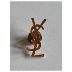 Yves Saint Laurent Broche YSL Doré -Yves Saint Laurent 760218 4