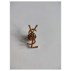 Yves Saint Laurent Broche YSL Doré -Yves Saint Laurent 760218 7