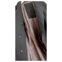 Trench Sans Manches Yves Saint Laurent "Edition Unisexe" Noir -Yves Saint Laurent 763271 6