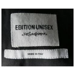 Trench Sans Manches Yves Saint Laurent "Edition Unisexe" Noir -Yves Saint Laurent 763271 7