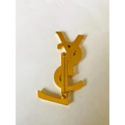 Yves Saint Laurent Broches Doré -Yves Saint Laurent 77262 3