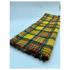 Yves Saint Laurent Grand Carre Check Ocre Lame Yves-Saint-Laurent Multicolore -Yves Saint Laurent 772807 7