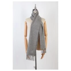 Yves Saint Laurent écharpe En Laine Gris -Yves Saint Laurent 780159 5