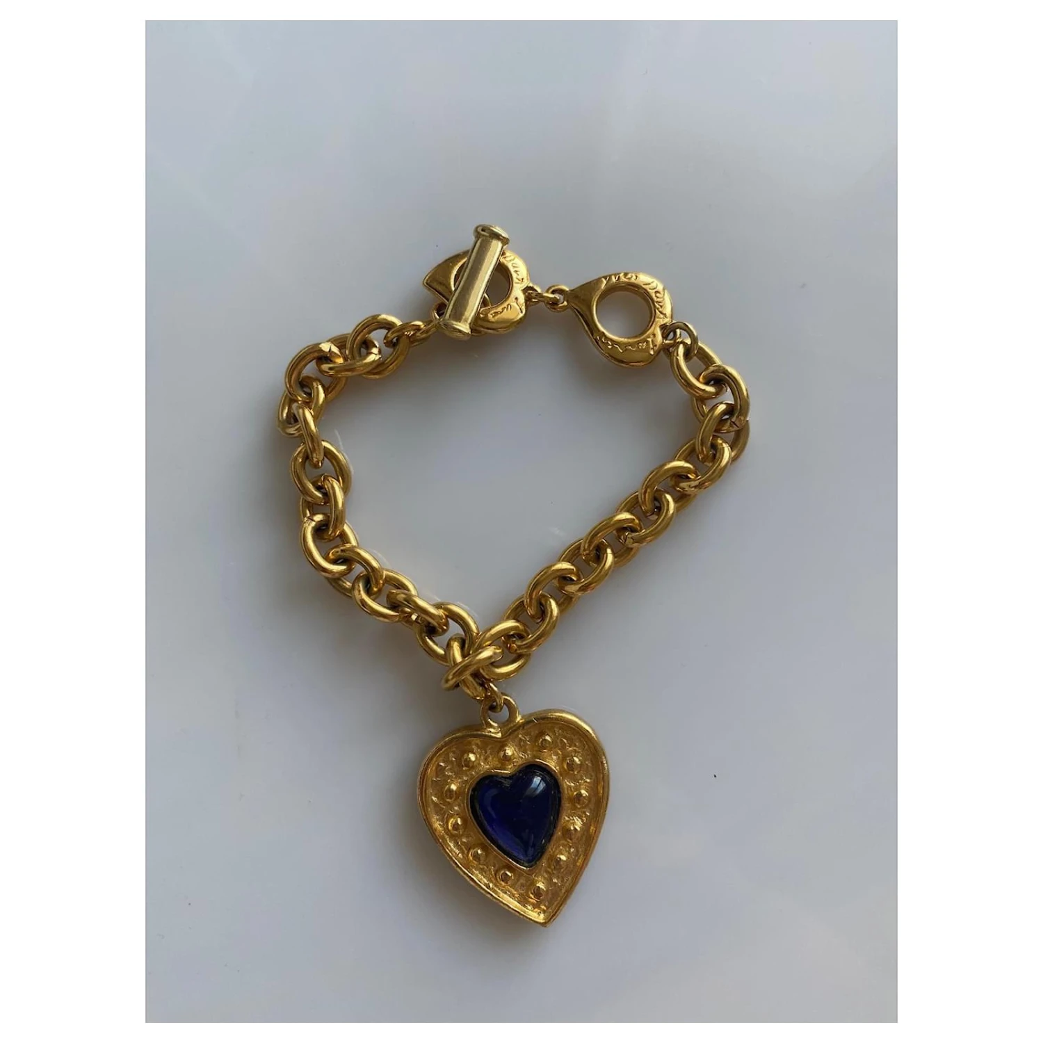 Yves Saint Laurent Bracelet Bijouterie Dorée 6 Yves Saint Laurent Bracelet Bijouterie Dorée – Image 4