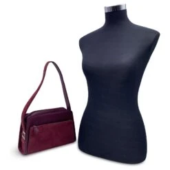 Yves Saint Laurent Sac à Bandoulière En Daim Vintage En Cuir Bordeaux 11 Yves Saint Laurent Sac à Bandoulière En Daim Vintage En Cuir Bordeaux -Yves Saint Laurent 782678 2