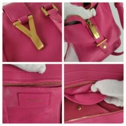 Yves Saint Laurent Sac à Bandoulière Y Fuchsia Fuschia -Yves Saint Laurent 783421 5